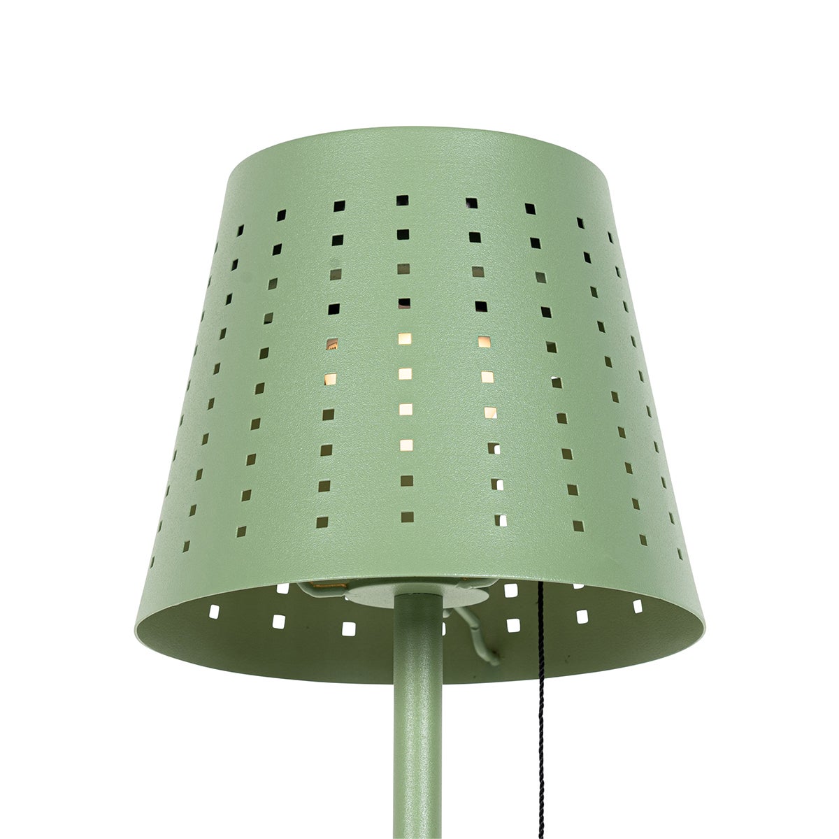 Buiten staande lamp, groen, inclusief LED, 3-traps dimbaar, op zonne-energie - Ferre