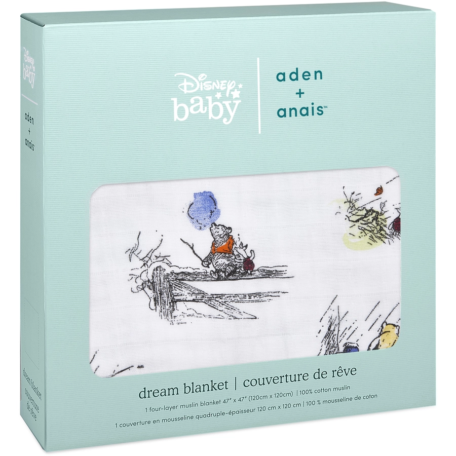 aden + anais™ Musslindecke Winnie the Pooh