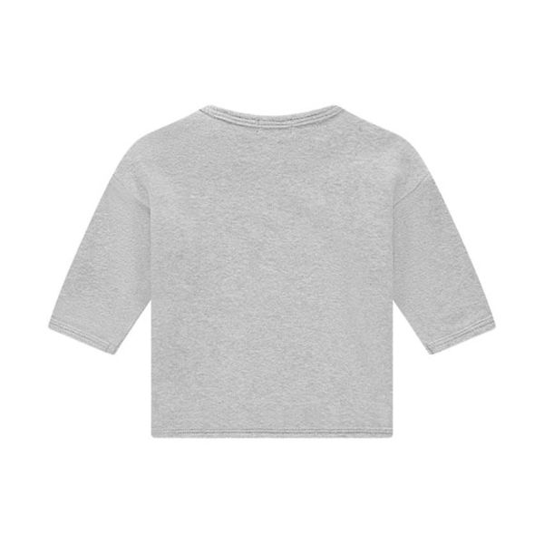 A Tiny Story Trui - Maat 50 - Light Grey Melange