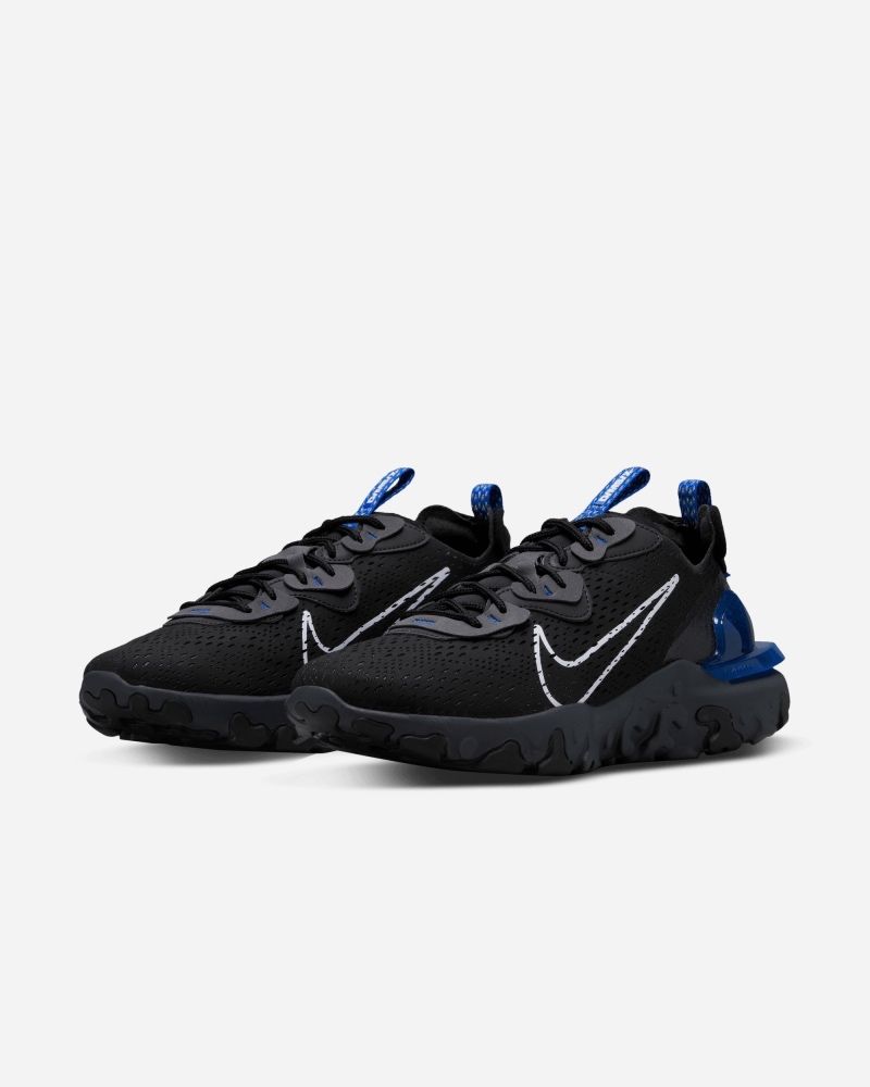 Chaussures Nike React Vision Noir & Bleu pour homme