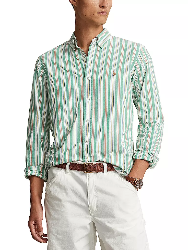 POLO RALPH LAUREN Hemd Custom Fit  grün
