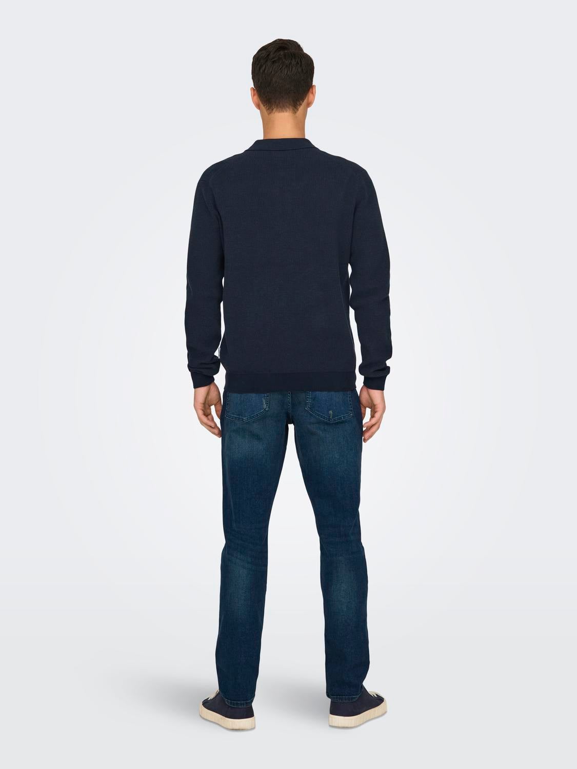 ONSMATTEO Pullover Dark Sapphire
