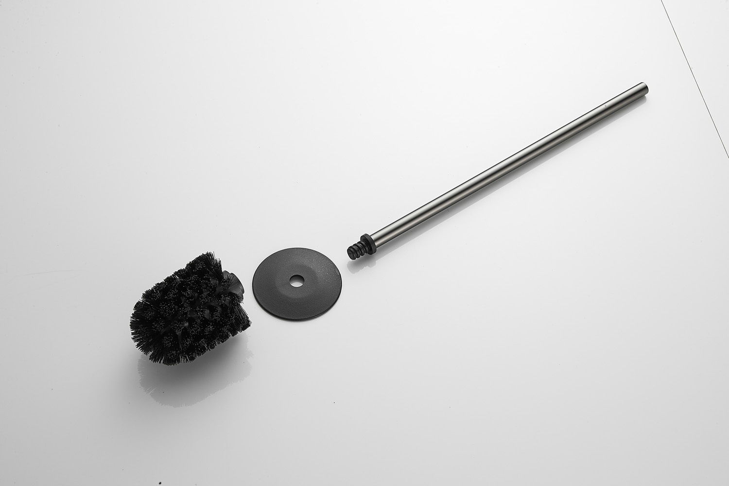 Saniclear Academy toiletborstel verouderd ijzer - gunmetal