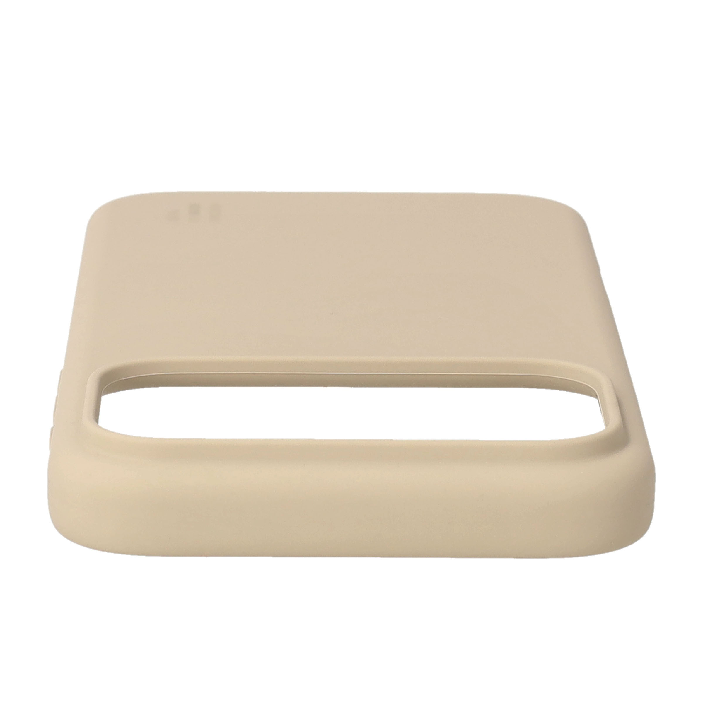iPhone 17 Pro Max MagSafe Silikon Hülle Case Recycled (IDSICMS-I2567P-128) - Beige