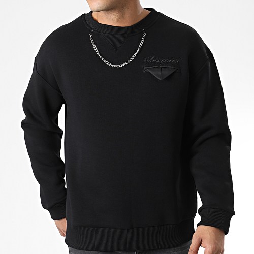 Sweat Crewneck OTS-1 Noir