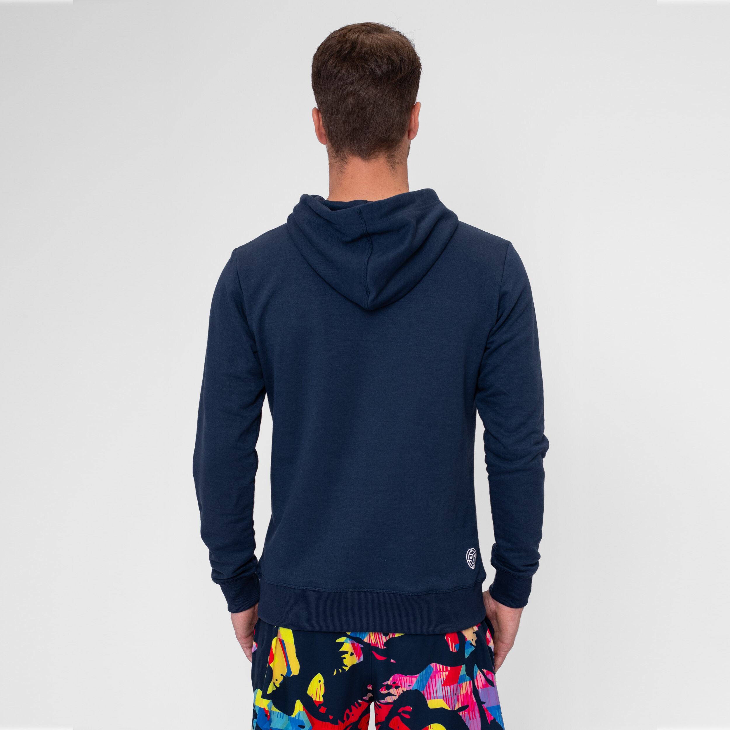 BIDI BADU Wild Arts Chill Sweat À Capuche Hommes - Bleu Foncé , Multicouleur