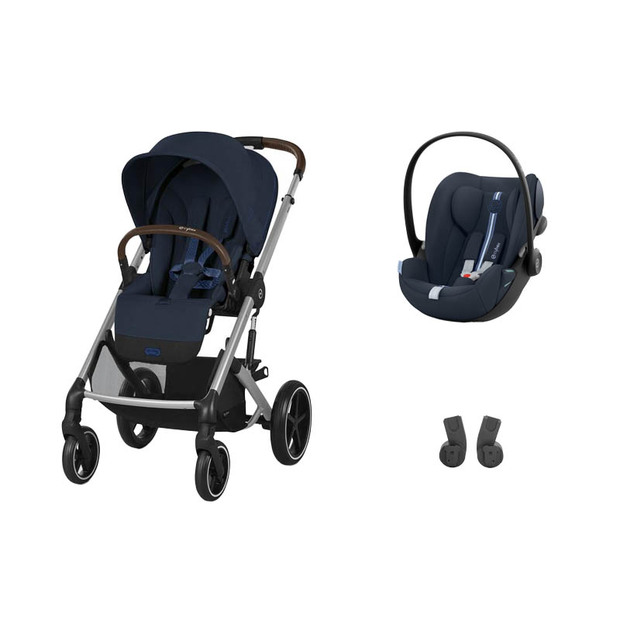 POUSSETTE DUO Balios S Lux SLV + Cloud G I-Size Plus Ocean Blue - CYBEX