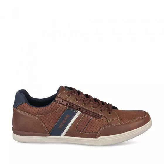 Baskets MARRON DENIM SIDE
