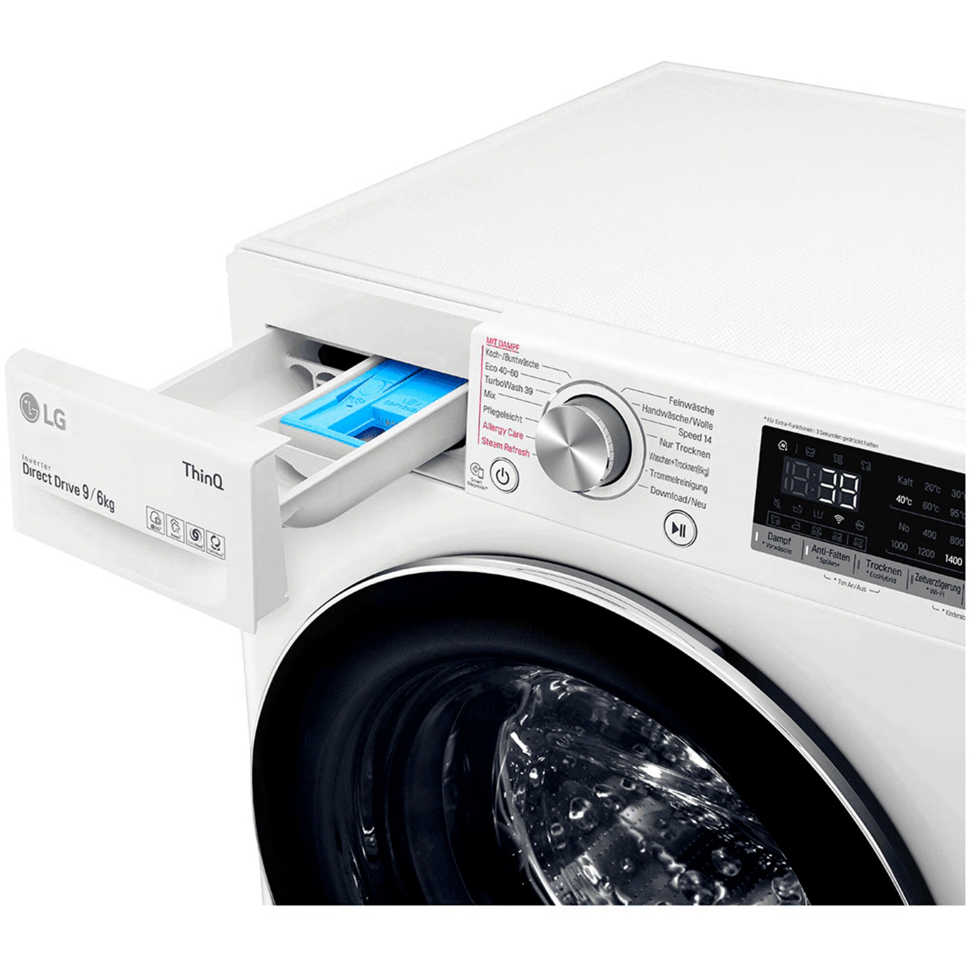 LG Waschtrockner V7WD96H1A