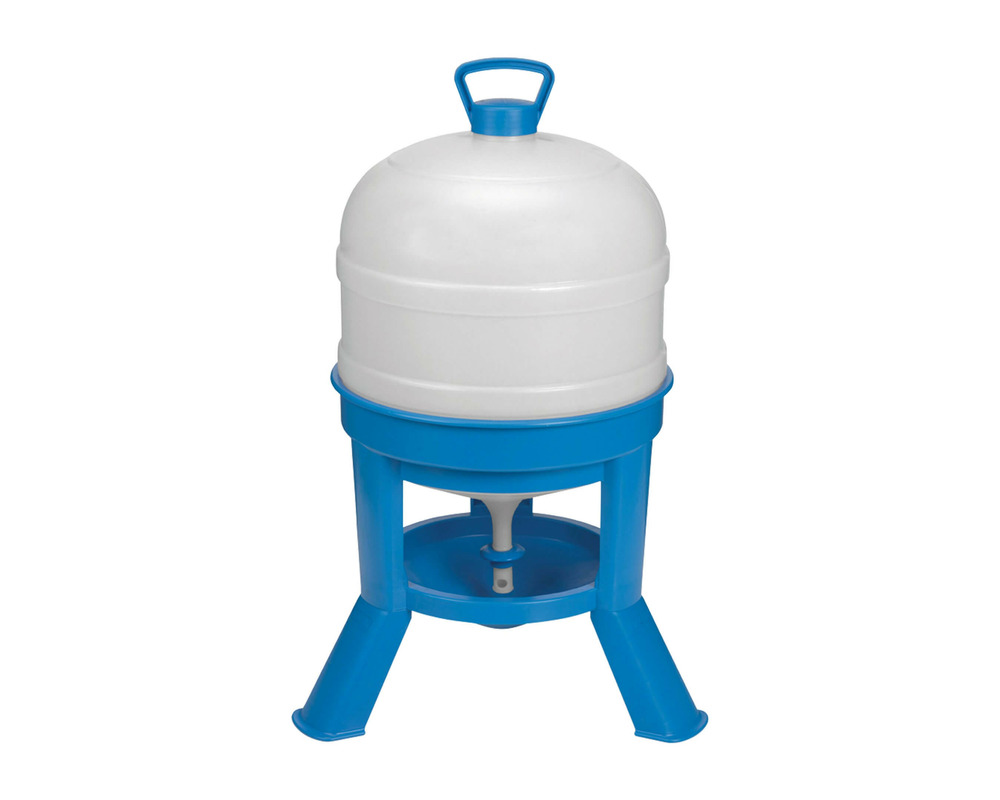 Abreuvoir fût sur pieds 30 litres • abreuvoir volailles