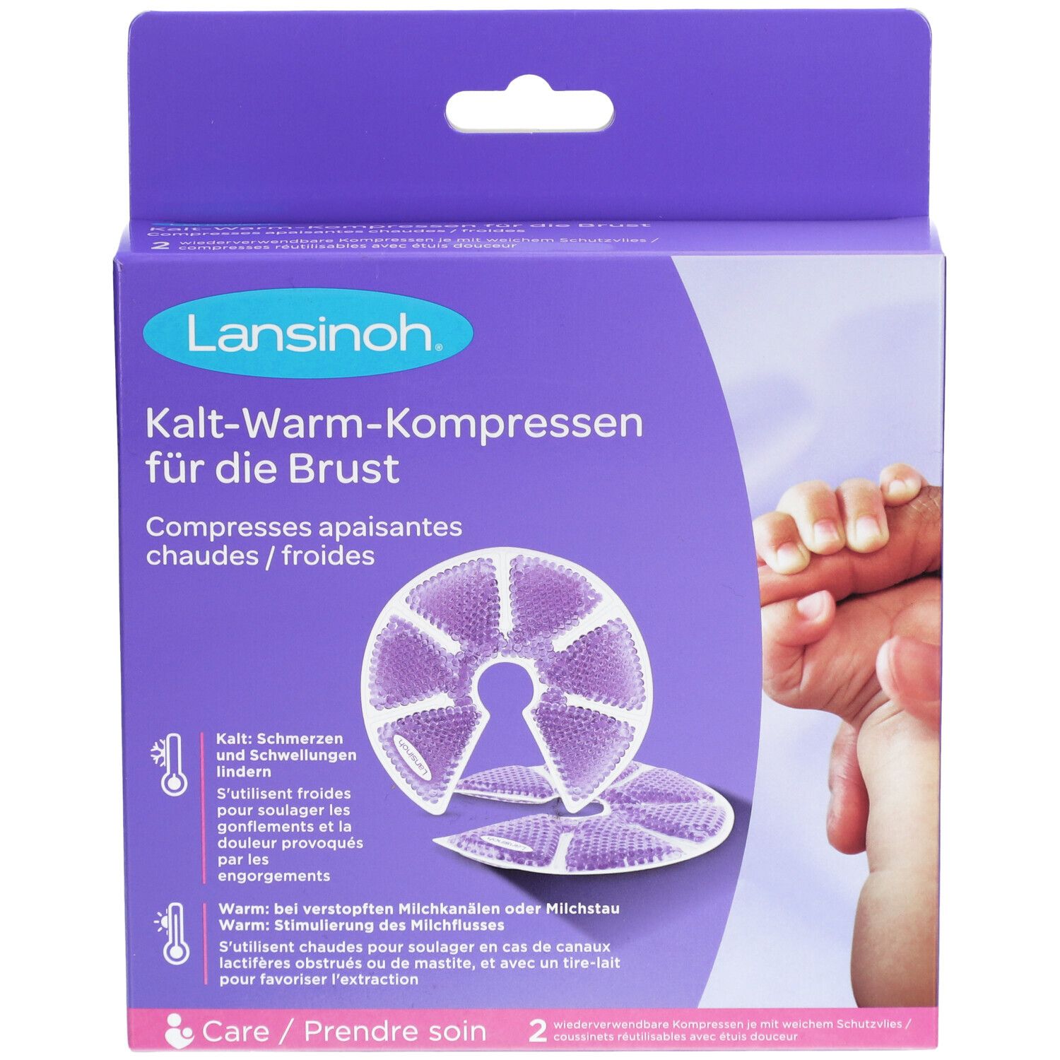 Lansinoh® Thera°Pearl® 3-in-1 ThermoPerlen-Kissen