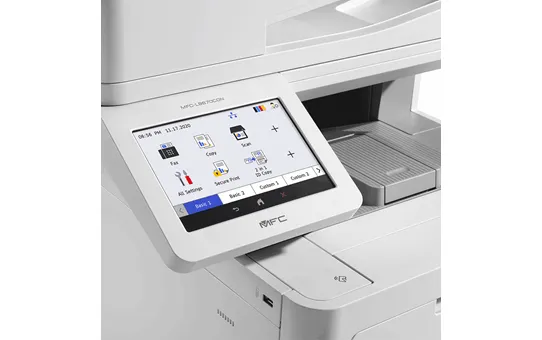 Brother MFC-L9670CDN - Multifunktionsprinter - farve - laser - A4/Legal (medie) - op til 40 spm (kopiering) - op til 40 spm (udskriver) - 620 ark - 33.6 Kbps - Gigabit LAN, USB 2.0, USB 2.0 vært, NFC