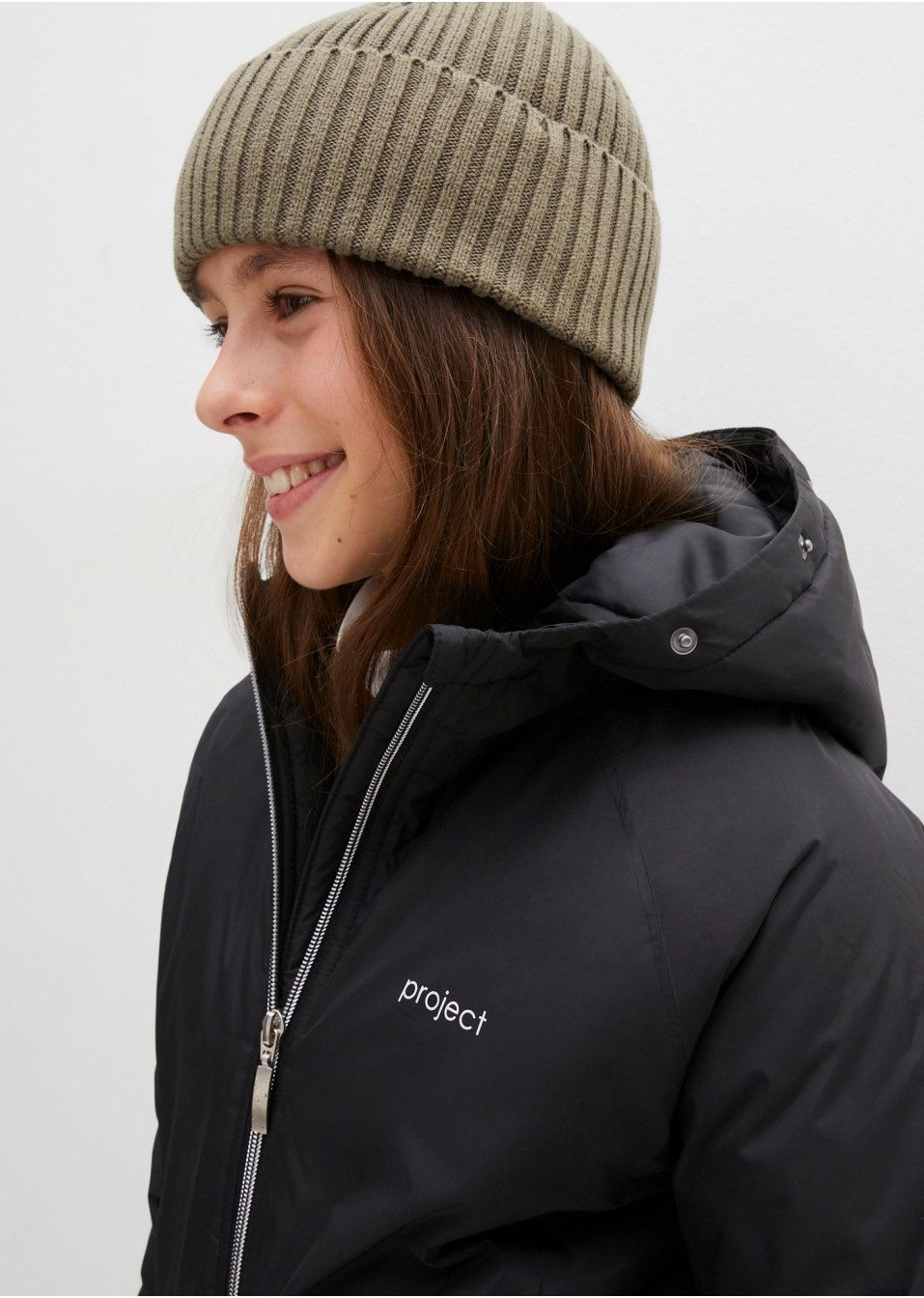 Veste de ski fille, imperméable et coupe-vent