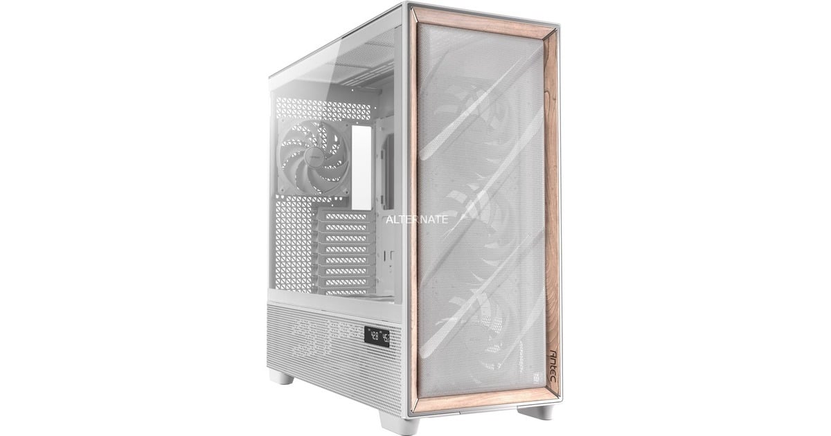 ALTERNATEThunderstorm Pro Ryzen 7 – RTX 5080 White gaming pc  (Wit | R7 9800X3D | RTX 5080 | 32 GB | 2 TB SSD)