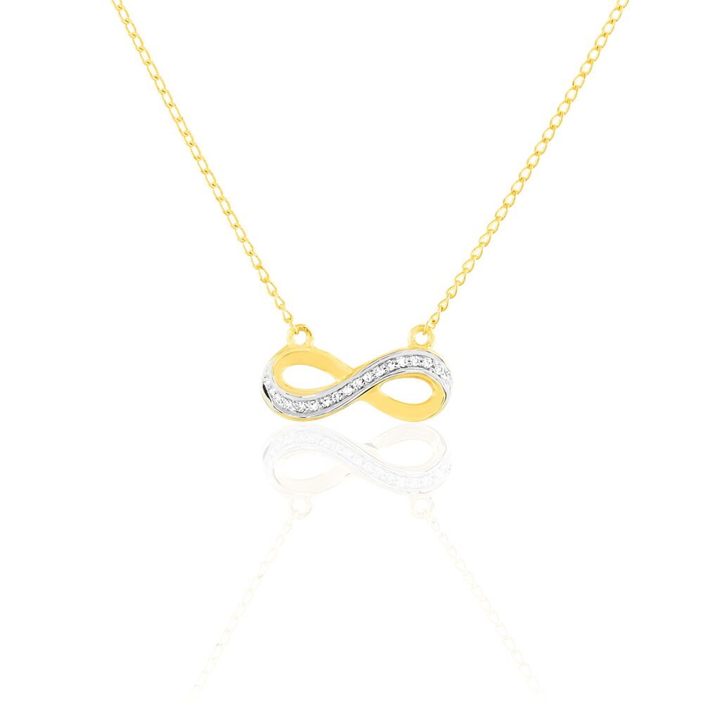 Collier Chacha Or Jaune Diamant