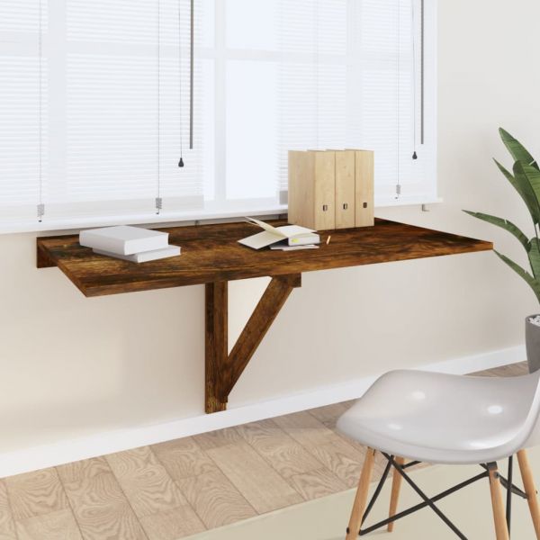Mesa Parede Dobrável Derivados De Madeira Carvalho Fumado - 342650