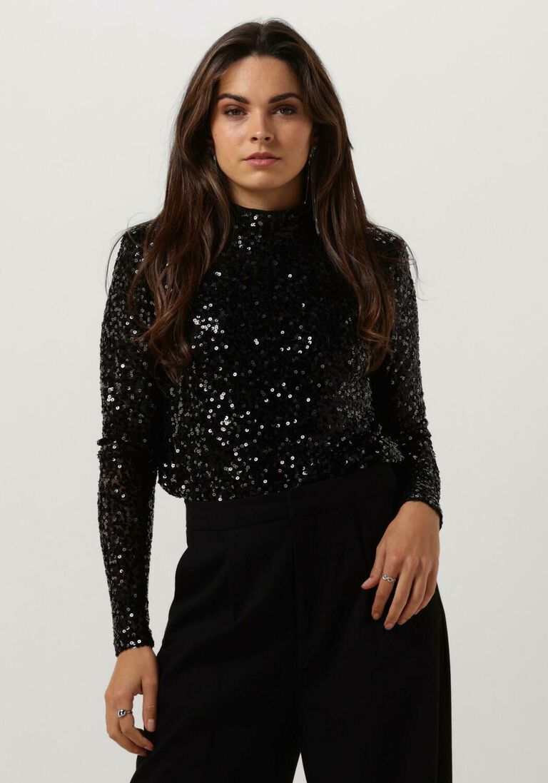 MY ESSENTIAL WARDROBE zwarte my essential wardrobe blouse fallonmw bodystocking blouse