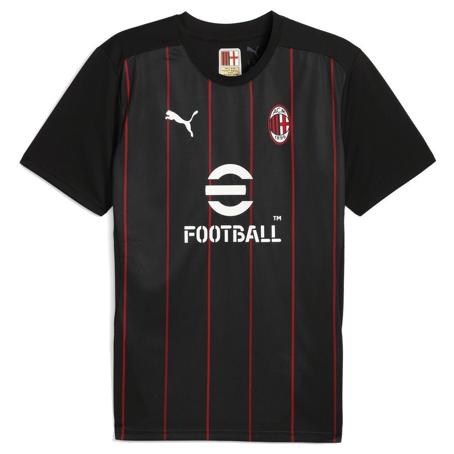 Milan AC T-shirt d'Entraînement Avant-Match - Noir/For All Time Red
