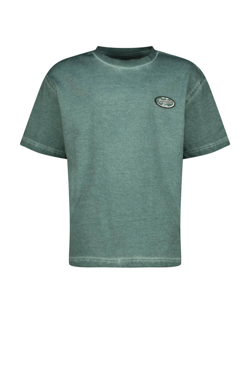 Vingino T-shirt Hyma met backprint warmgroen