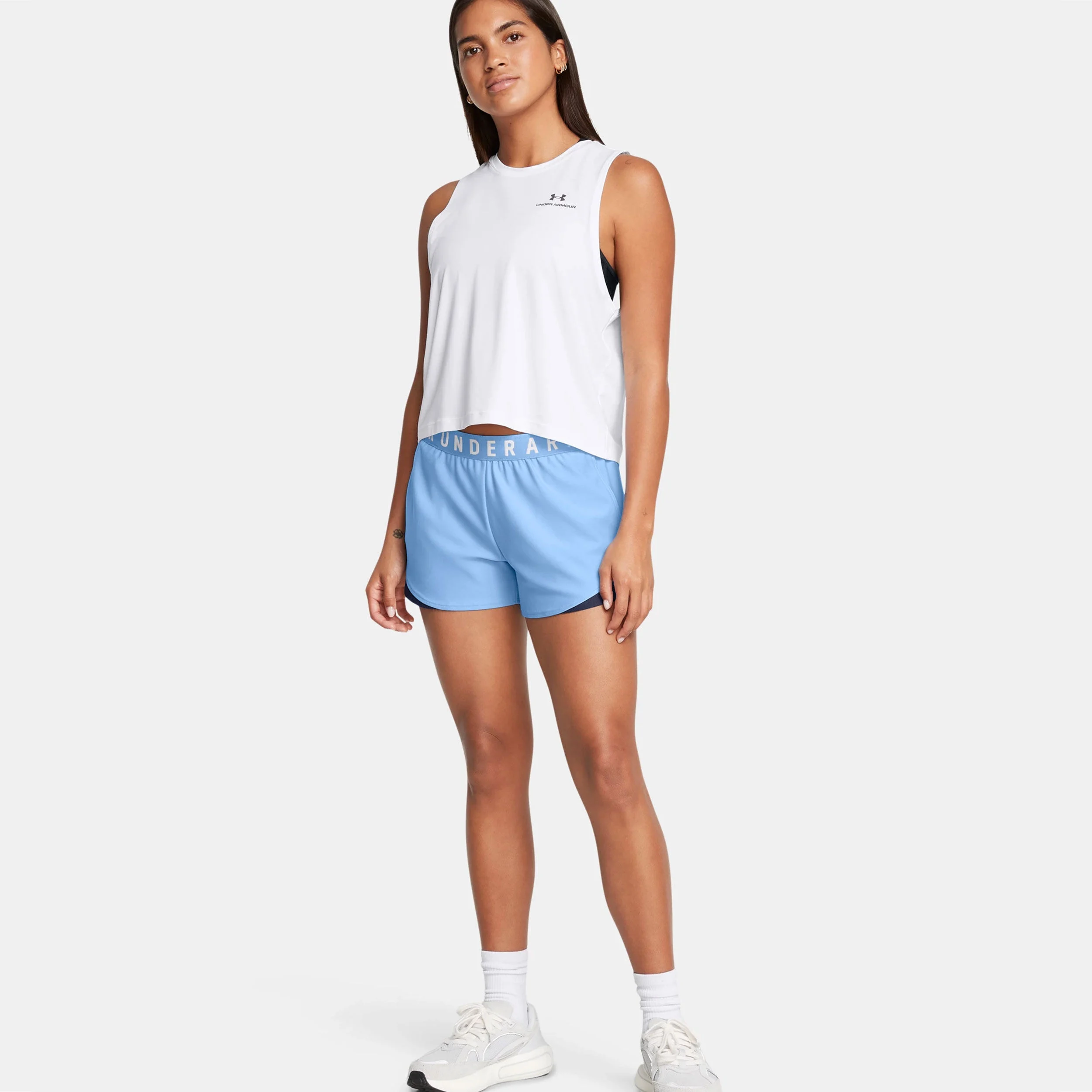 Under Armour Play Up 3.0 Shorts Femmes - Bleu