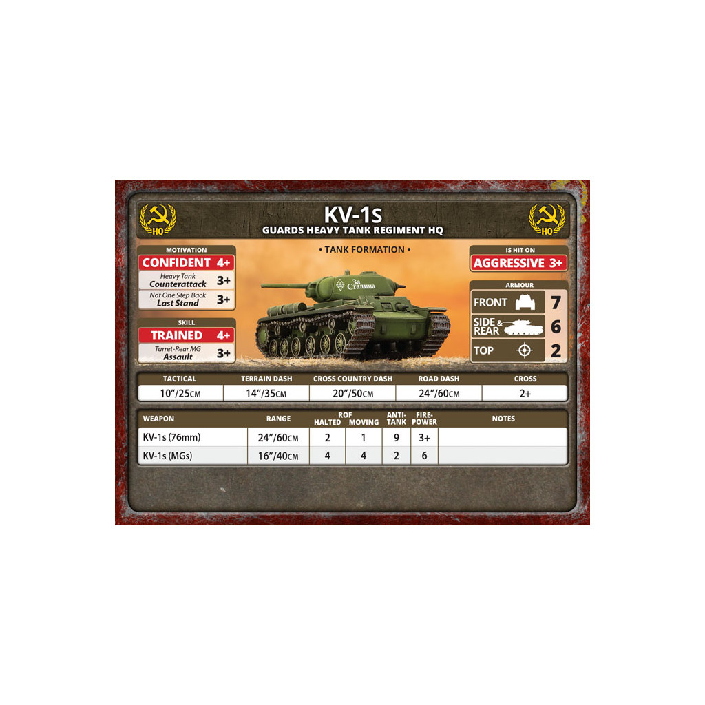 Flames of War - KV Tank Company