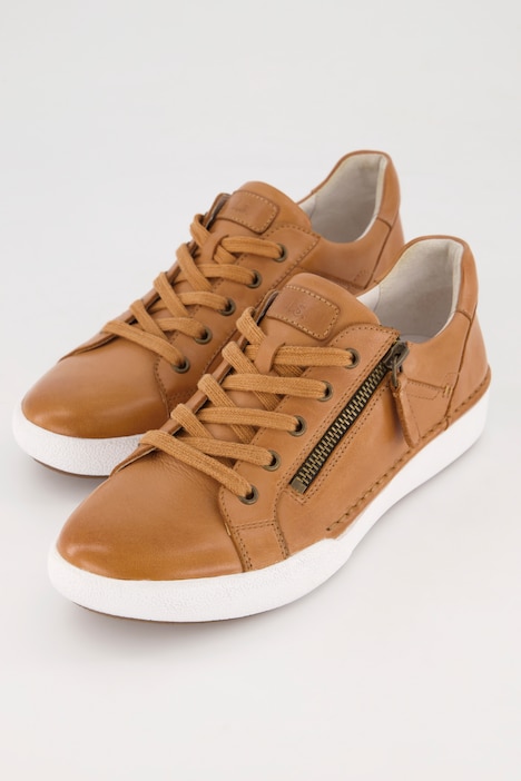 Josef Seibel Leder-Sneaker, Zipper, Wechselfußbett