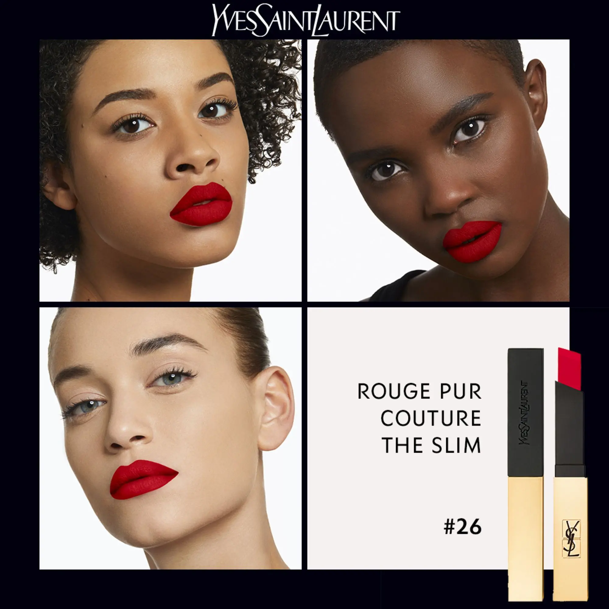 Yves Saint Laurent - Rouge Pur Couture The Slim Rouge à Lèvres- Rouge à lèvres