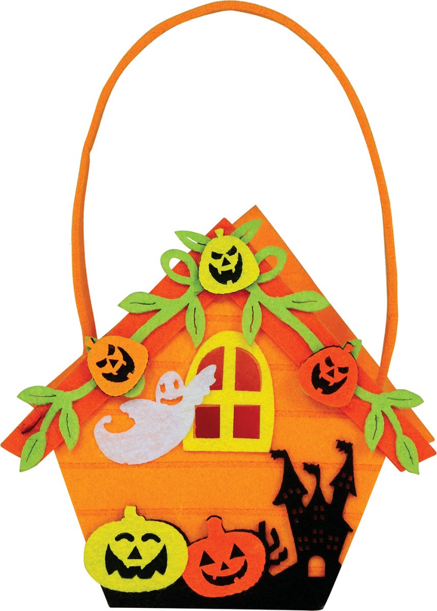 Halloween Mand Heksenhuis 14cm