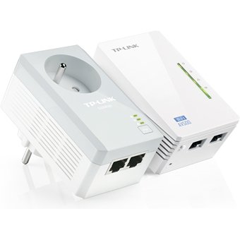 TP-Link TL-WPA4225 KIT Adaptateur réseau CPL 500 Mbit/s Ethernet/LAN Wifi Blanc 2 pièce(s)