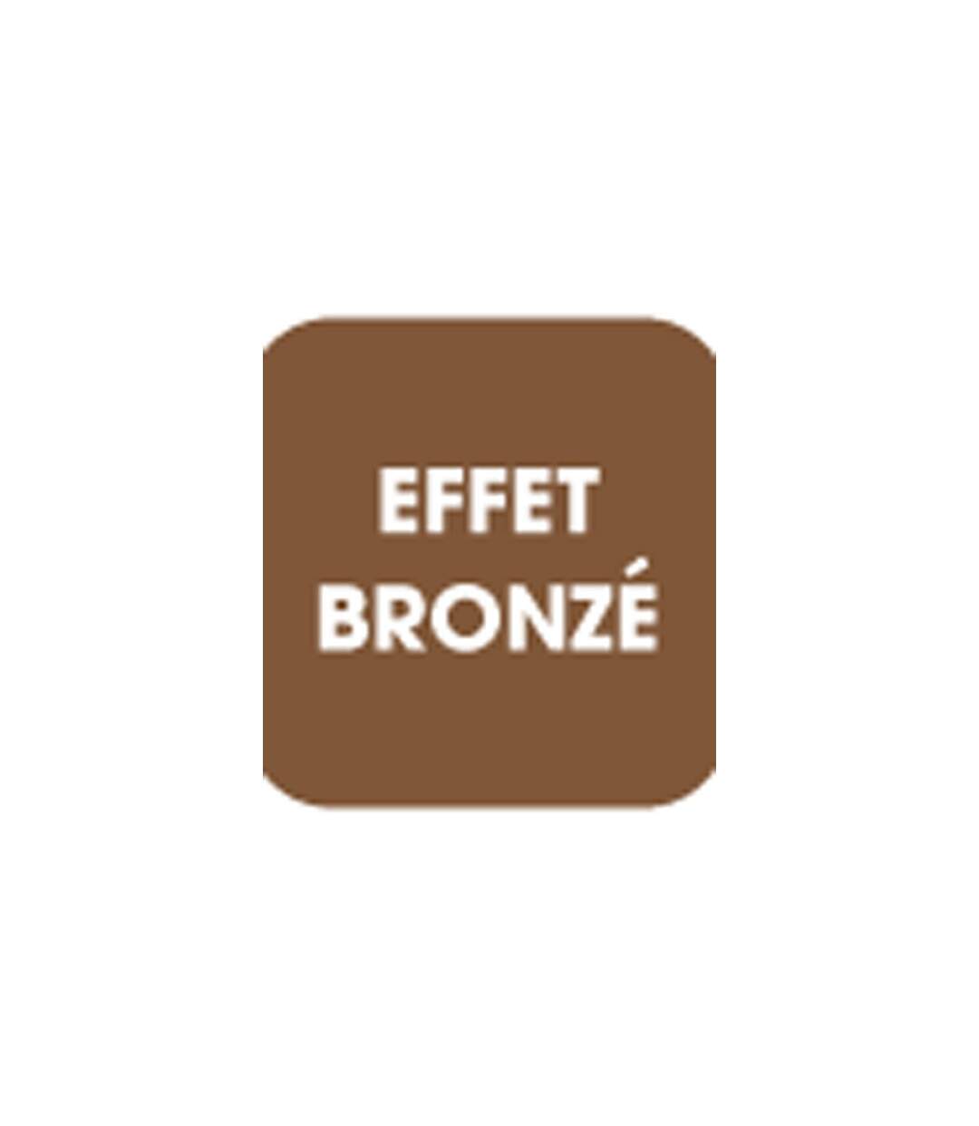 Collant Voile Femme Confort et Résistance LAUVE- Pack de 3 Paires- Collant Voile 18D Effet Bronzé