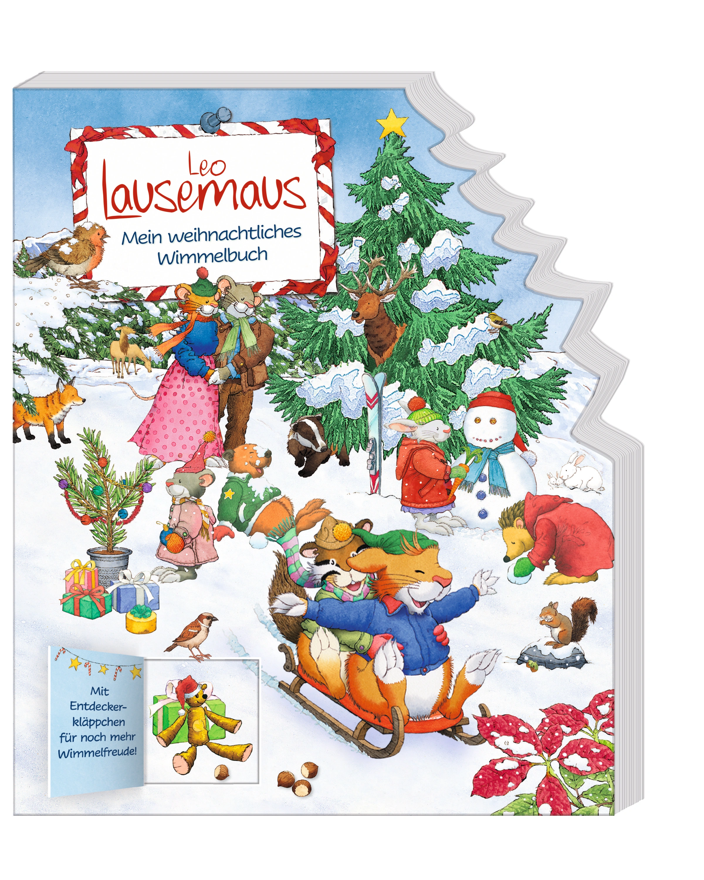 Leo Lausemaus - Mein weihnachtliches Wimmelbuch