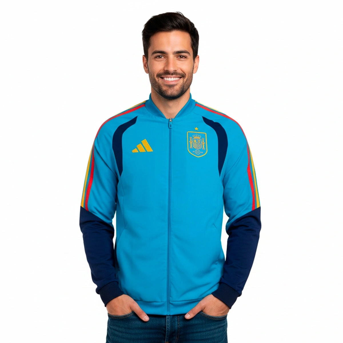 Casaco adidas Espanha Pre-Match Mundial 2026