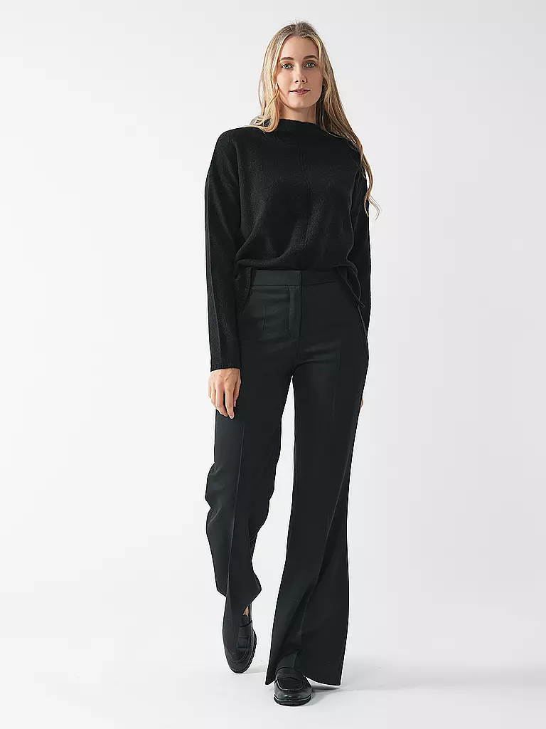 BOSS Businesshose TALIA schwarz