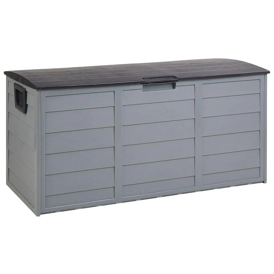 LOCARNO - Kussenbox - Grijs - 112 cm - Synthetisch materiaal