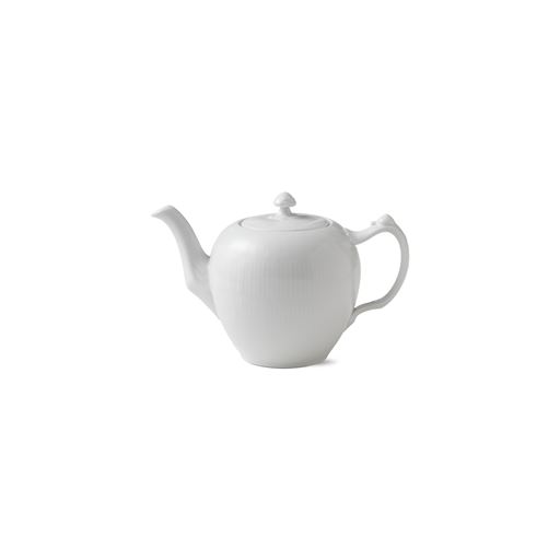 Royal Copenhagen Hvid Riflet Tekande , 1 L