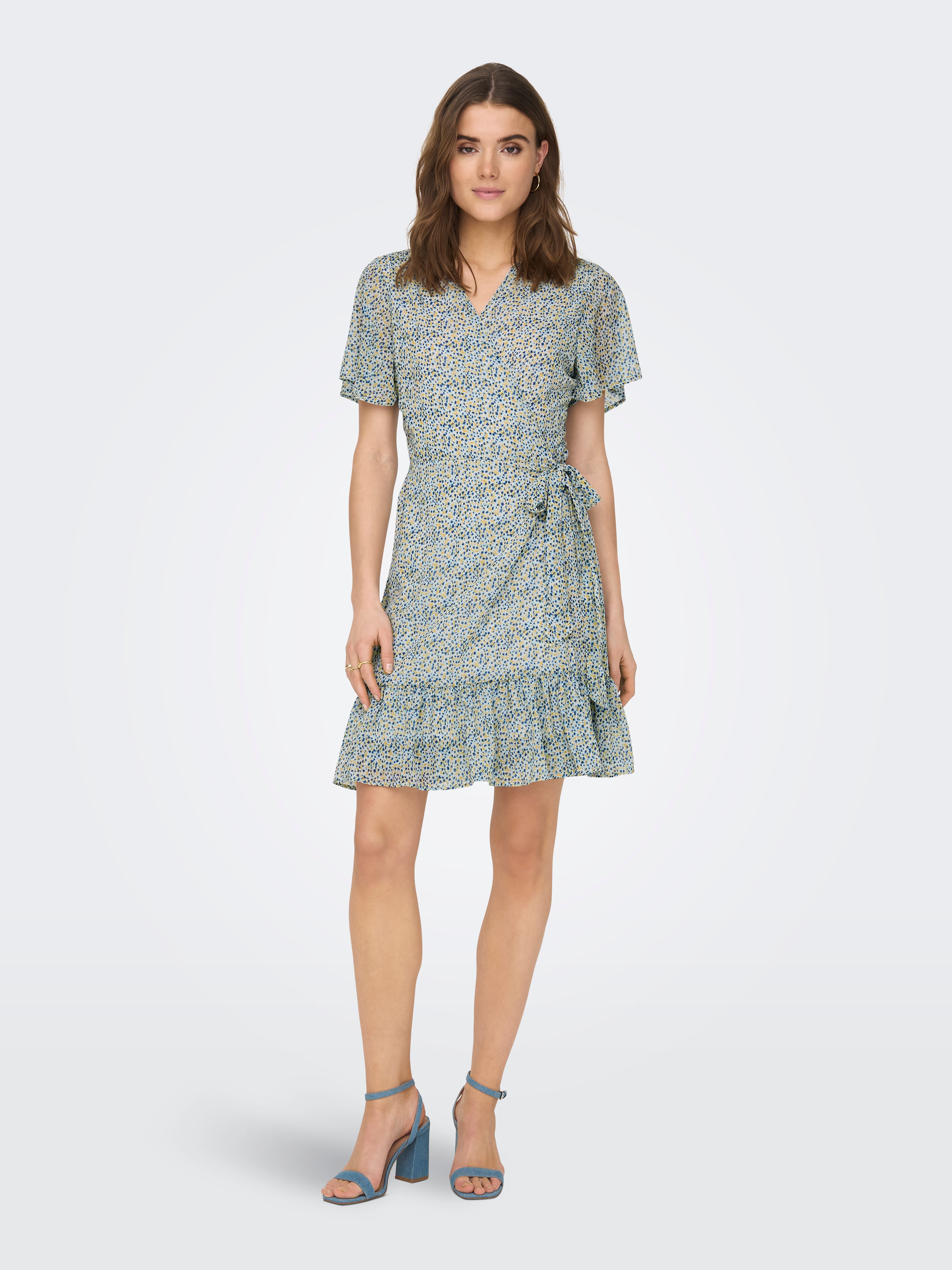 ONLSTAR Kurzes Kleid Déja Vu Blue
