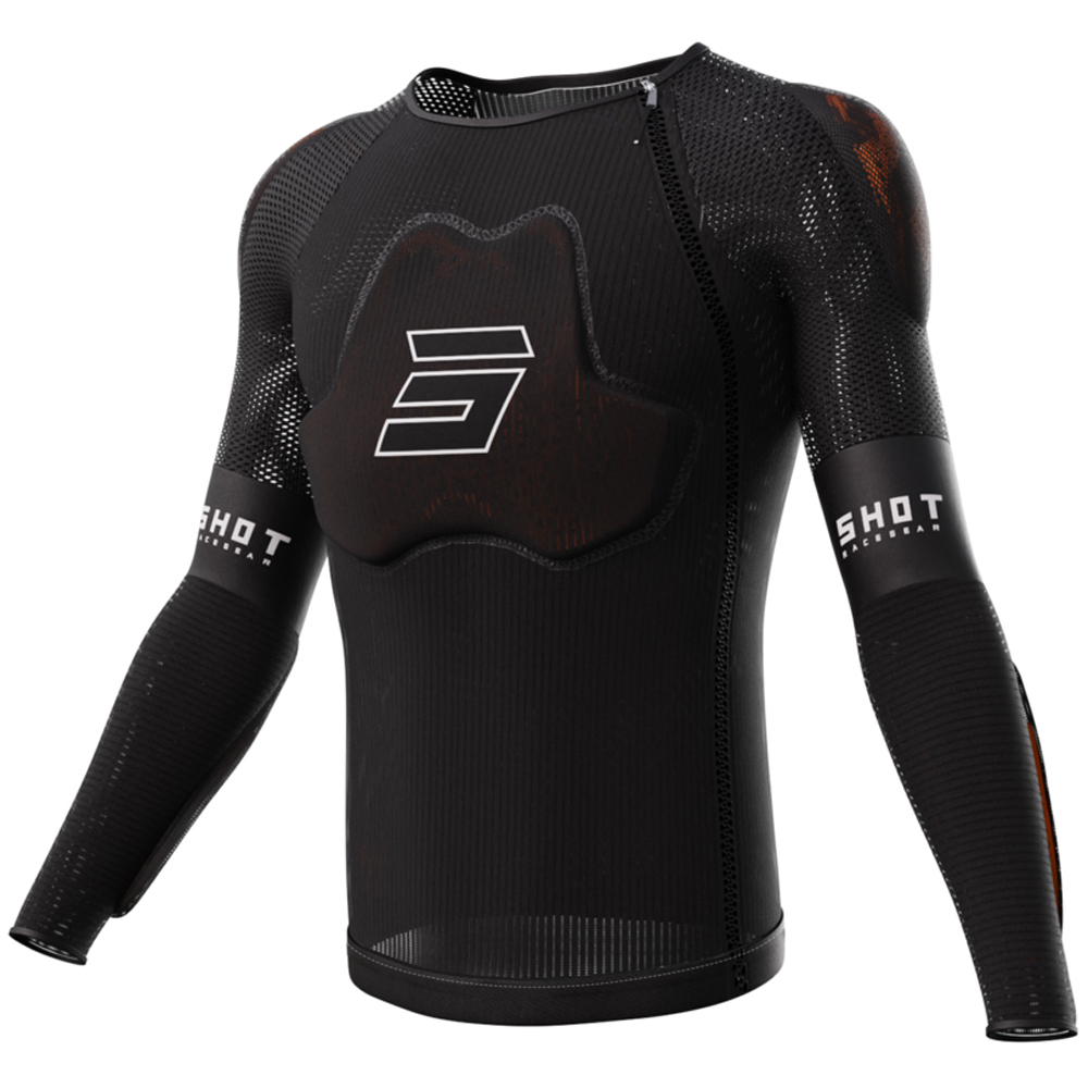 Shot - Gilet de protection Race D3O® Noir