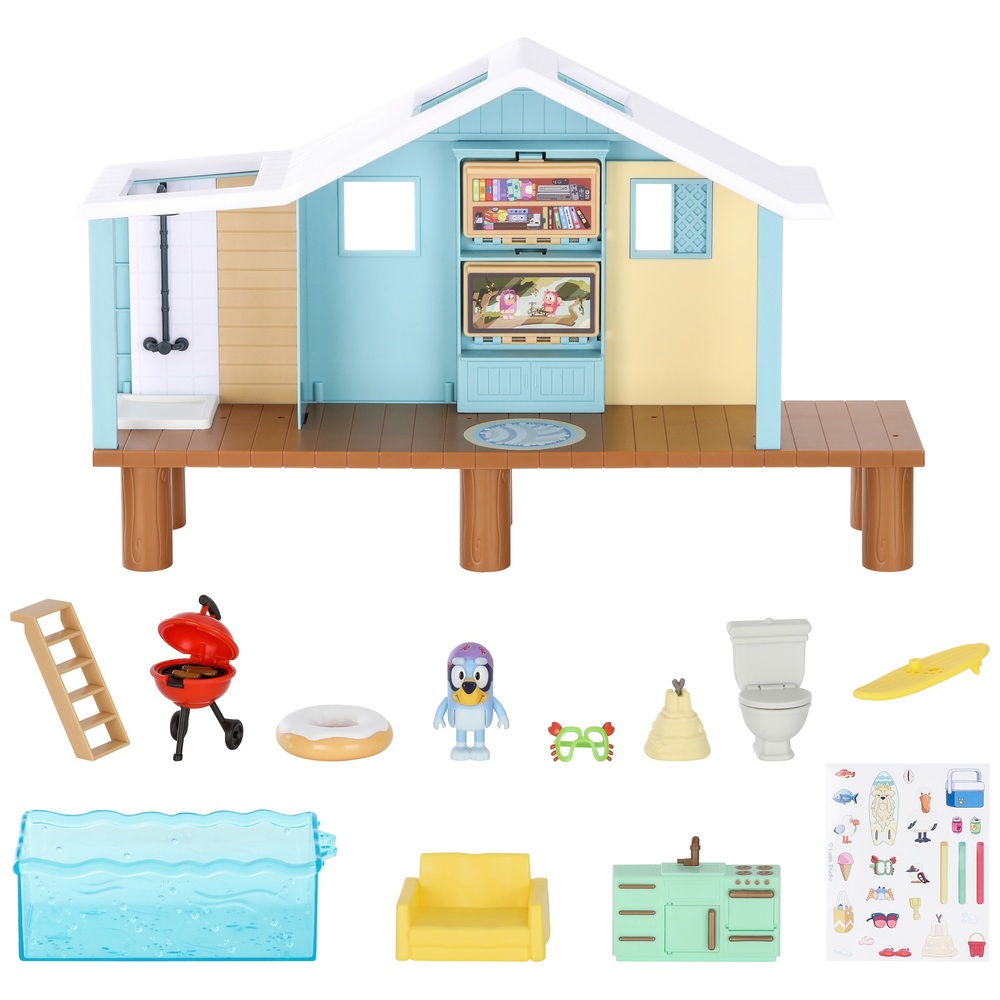 Blueys Strandhütten-Spielset