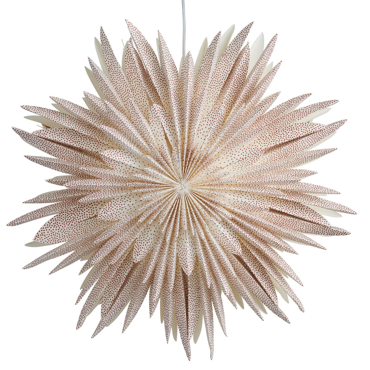 Sofie julestjerne 64 cm, kobber
