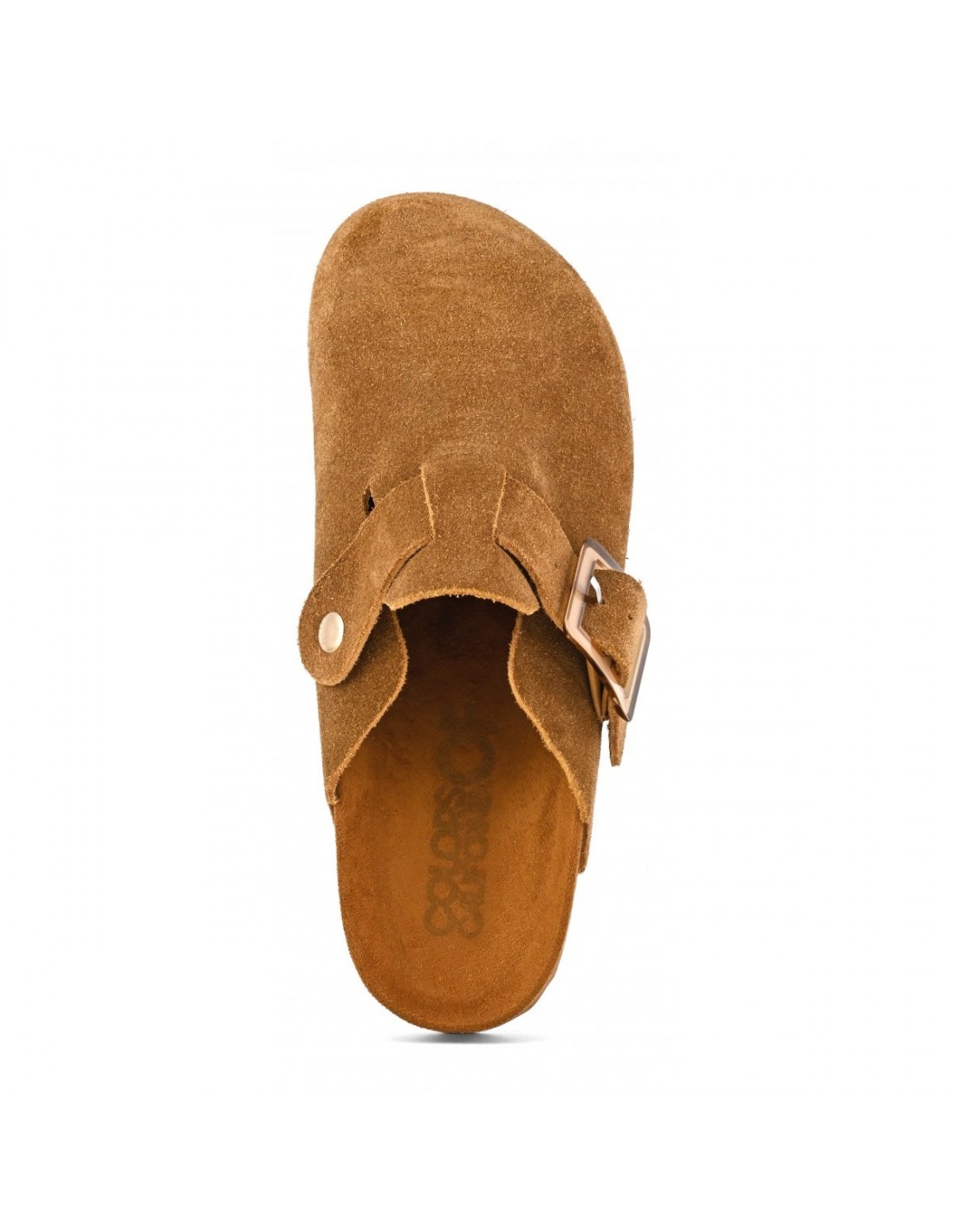 colors of california Sabots Femme Bio Daim Marron