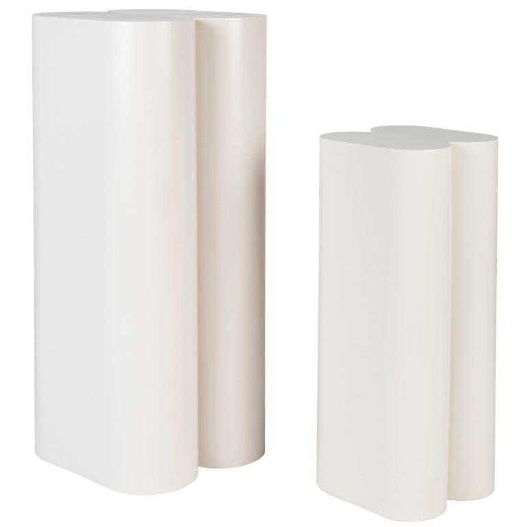 Zuiver Shape plantenstandaard set van 2 wit