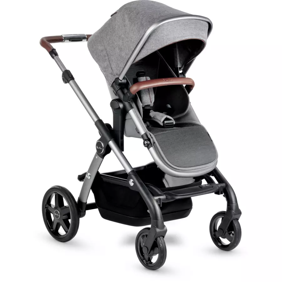 Silver Cross Kombikinderwagen Wave Zinc Grau