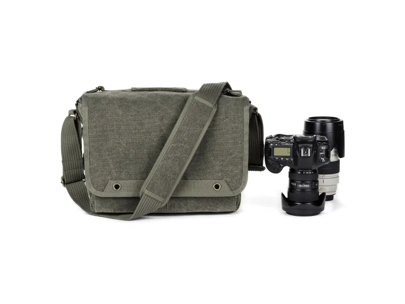 Think Tank Retrospective® 30 V2.0, Brevtaske, 2 x DSLRs 70-200mm f/2.8 24–70mm f/2.8 16–35mm f/2.8, Skulderrem, Notebook rum, Grå