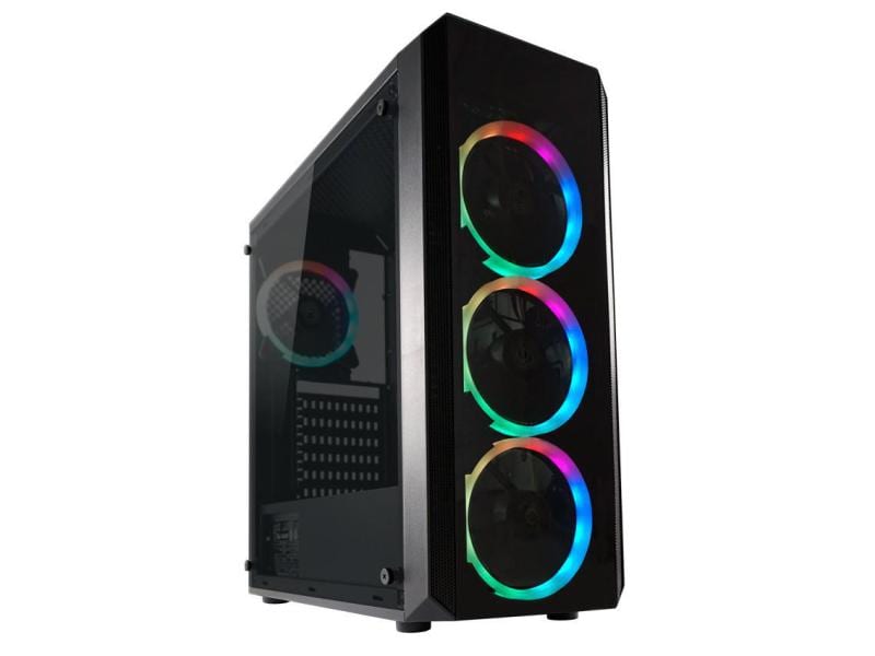 LC-Power PC-Gehäuse Gaming 703B Quad-Luxx Mid-Tower Gehäuse