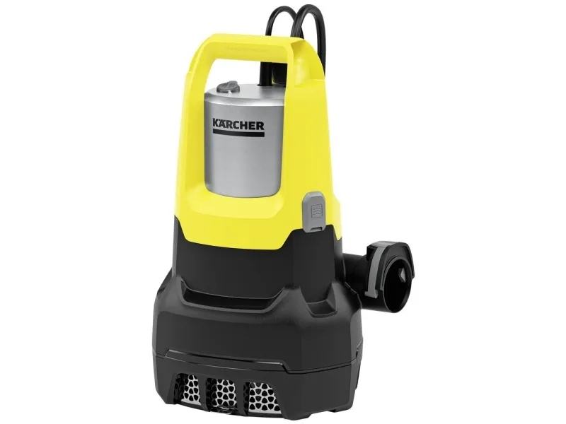 Kärcher SP 22.000 DIRT LEVEL SENSOR, Sort, Rustfrit stål, Gul, Rustfrit stål, 10 m, 22000 l/t, 7 m, 3,5 cm