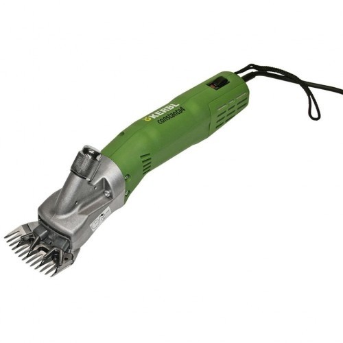 Máquina de tosquiar ovelhas verdes