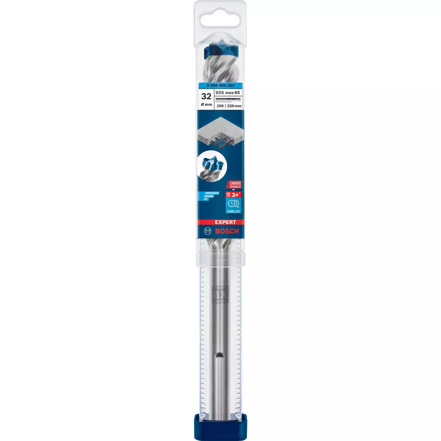 Bosch 2608900254 EXPERT Hamerboor SDS Max-8X - 32x200x320mm