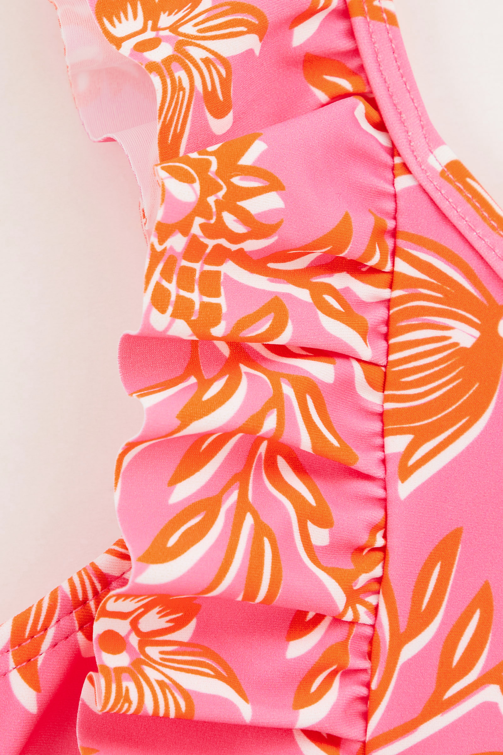 Meisjes badpak met dessin WE Fashion Lichtroze