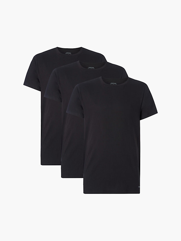 Pacote com 3 camisetas - Clássicas de algodão