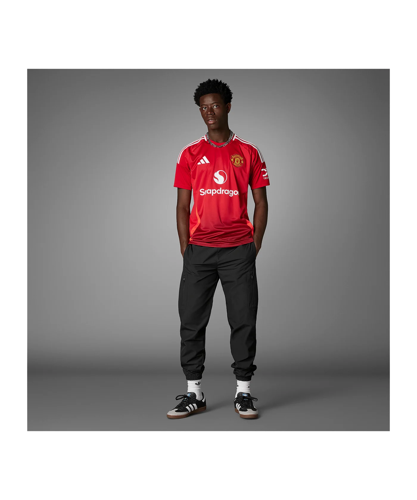 adidas Manchester United Trikot Home 2024/2025 Rot
